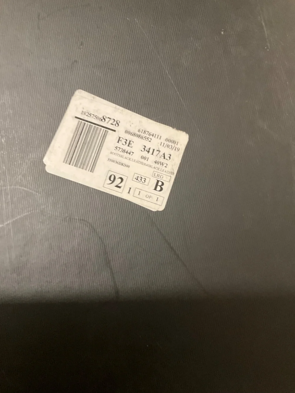 Authentic Gucci women’s boot with square jewel